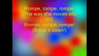 Daddy Yankee-Rompe lyrics