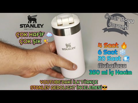 Stanley The Aerolight Transit Mug 0.35 L Paslanmaz Çelik Termos Bardak İncelemesi