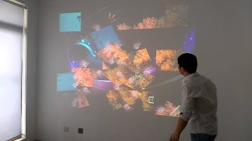Videowall interactive projection system By ENOTECH