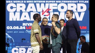 TERENCE CRAWFORD  IM GOING FOR LEGACY - MADRIMOV BE VERY AFRAID!!!