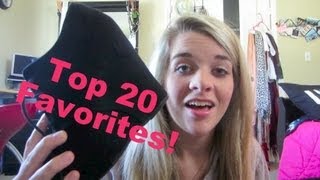 Top 20 Favorite Items In My Closet!