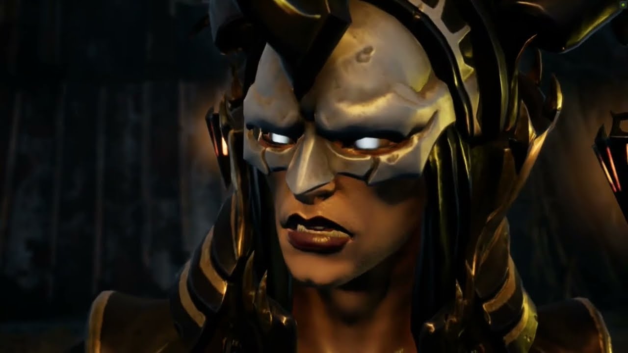 Lust all dialogue cutscenes Darksiders III