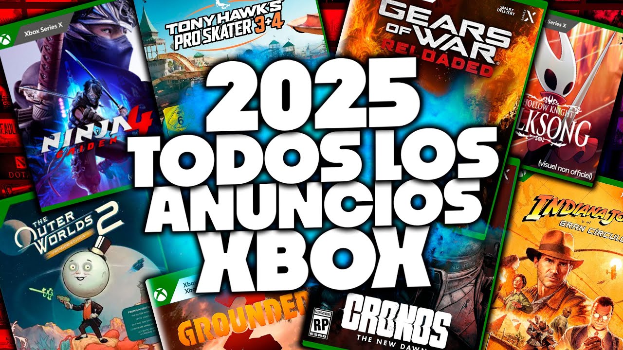 TODOS los Juegos que anunció XBOX para 2025 🔥 ¡Exclusivos, regresos y ...