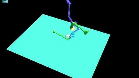 Front flip Animation