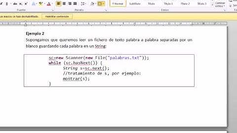 Lectura en Java: clase Scanner