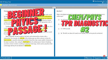 MCAT Chem/Phys Passage WALKTHROUGH/Breakdown | Learn the basics of Mcat testing |100%tile TUTOR TIPS
