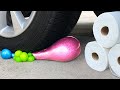 Crushing Crunchy & Soft Things by Car Glass, Piano, Pop Tarts, Stress Ball and More! CAR VS THINGS