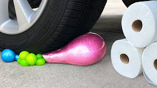 Crushing Crunchy & Soft Things by Car Glass, Piano, Pop Tarts, Stress Ball and More! CAR VS THINGS by HelloMaphie 290,677 views 3 years ago 5 minutes, 3 seconds