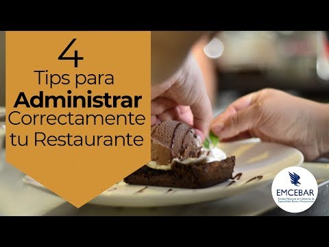 Video: Cómo Organizar El Trabajo En Un Restaurante