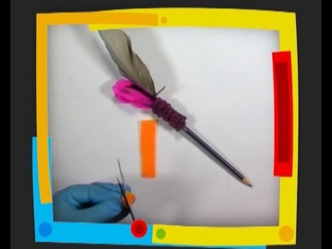 ჯადოსნური ხელები - ფანქარი-ფრინველი