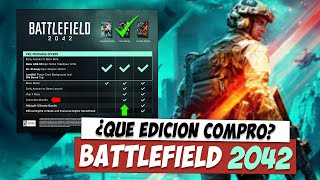 BATTLEFIELD 2042 EDICIONES: ¿Cuál COMPRAR ✅ (PC, PS5/PS4, XBOX) | Crossplay, Pase de batalla