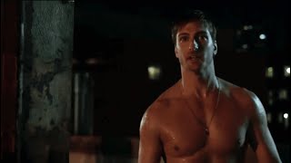 Shirtless, Gun Chase, Knocked Out, Tied Up, Throat Slit, Death Scene of Ben