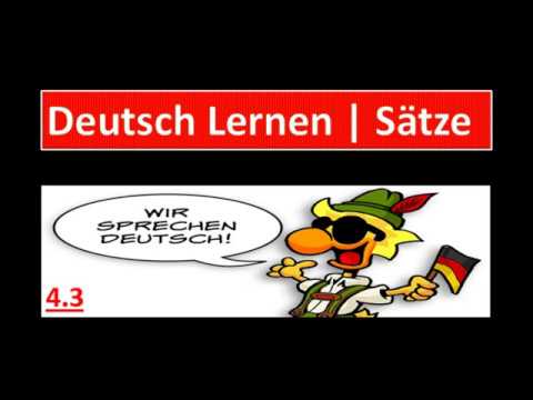 Deutsch lernen I Sätze 4 I Level 3 I  Orte und Ereignisse 2
