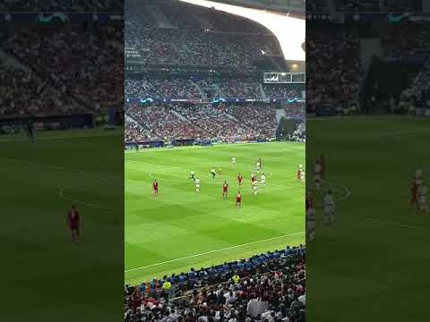 Kinsey Wolanski pitch invasion during Uefa Champions League Final Madrid 2019 Liverpool - Tottenham