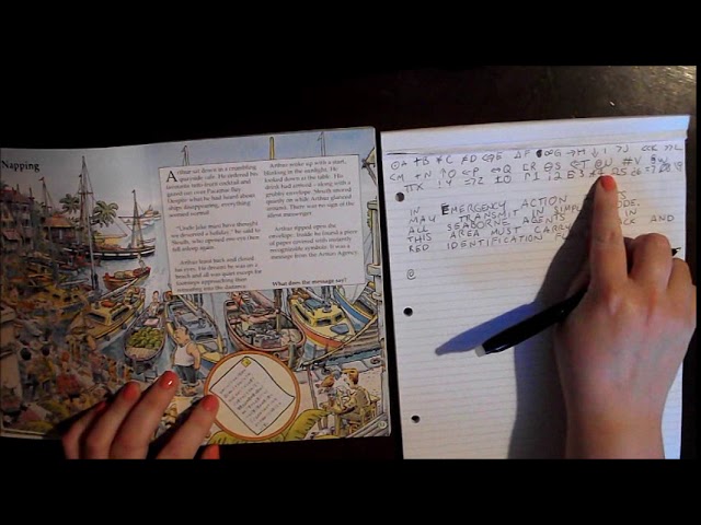 ASMR Puzzle Book - Agent Arthur on the Stormy Seas