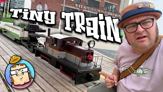 Tiniest Train I Ever Rode - Toronto Railway Museum - CN Tower - Aquarium of Canada - Scott on Tape