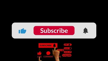 Subscribe button animated video with hand clicking sound subscribe Bell button,like,comment,share