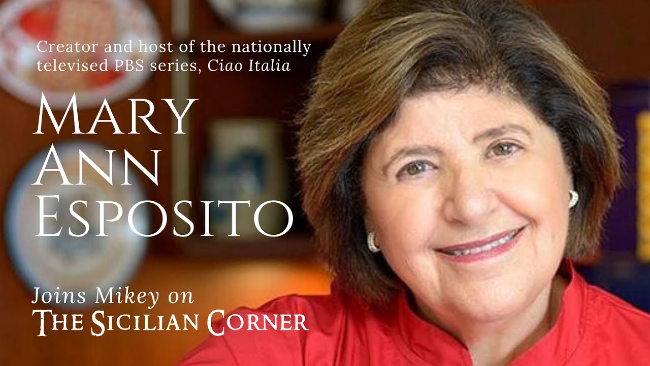 Mary Ann Esposito The Sicilian Corner January 31, 2025 YouTube