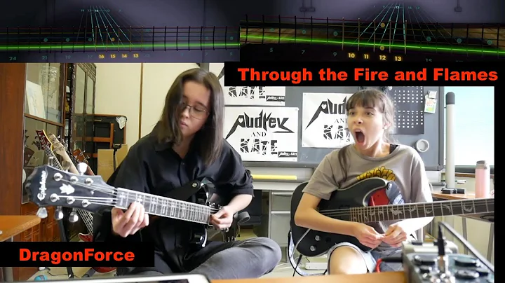 #Rocksmith - #DragonForce - Through the Fire and Flames - lefty guitar + guitar