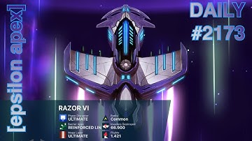⭕️ - Has Mega Laser For Main Weapon - Razor VI  [beta] - daily #2173 - Phoenix II - Marshal S4