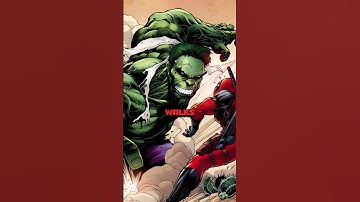 When HULK Smashed DEADPOOL. #hulk #deadpool #shorts #marvel #mcu ‎⁨@marvel