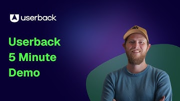 Userback 5 Minute Demo 2025