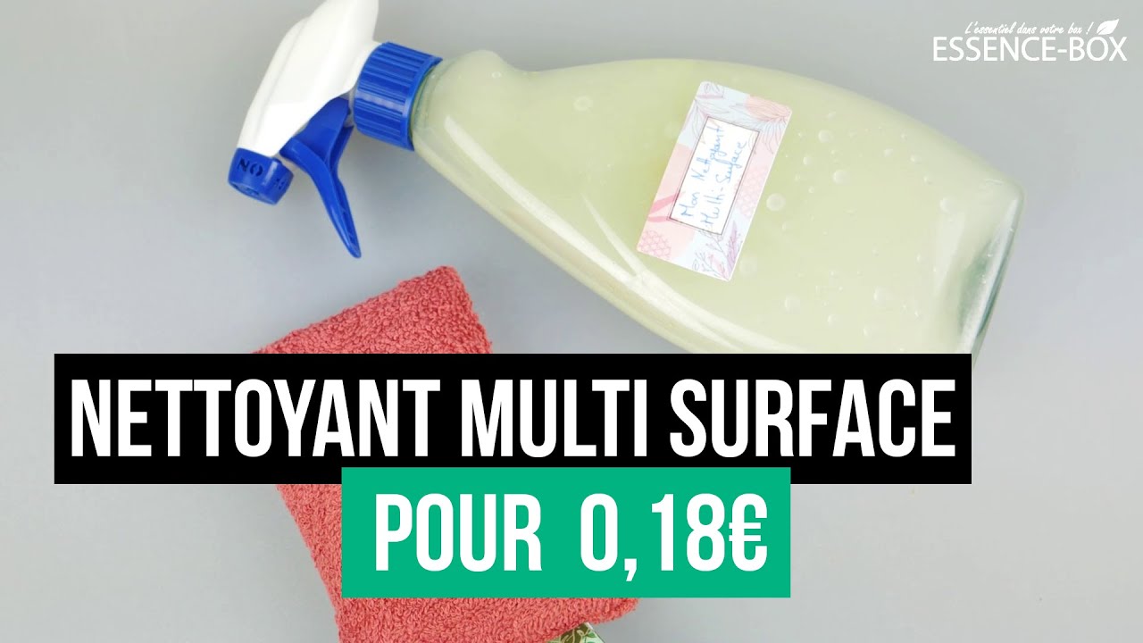 Fabriquer un spray nettoyant maison