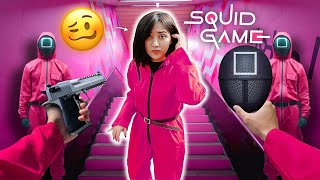 I TRIED TO MEET SQUID GAME PINK SOLDIER GIRLFRIEND (Epic Parkour Action POV) | HOMIC screenshot 5