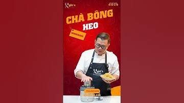 Cách làm Chà Bông Heo ngon tại nhà - How to make delicious pork floss at home #food
