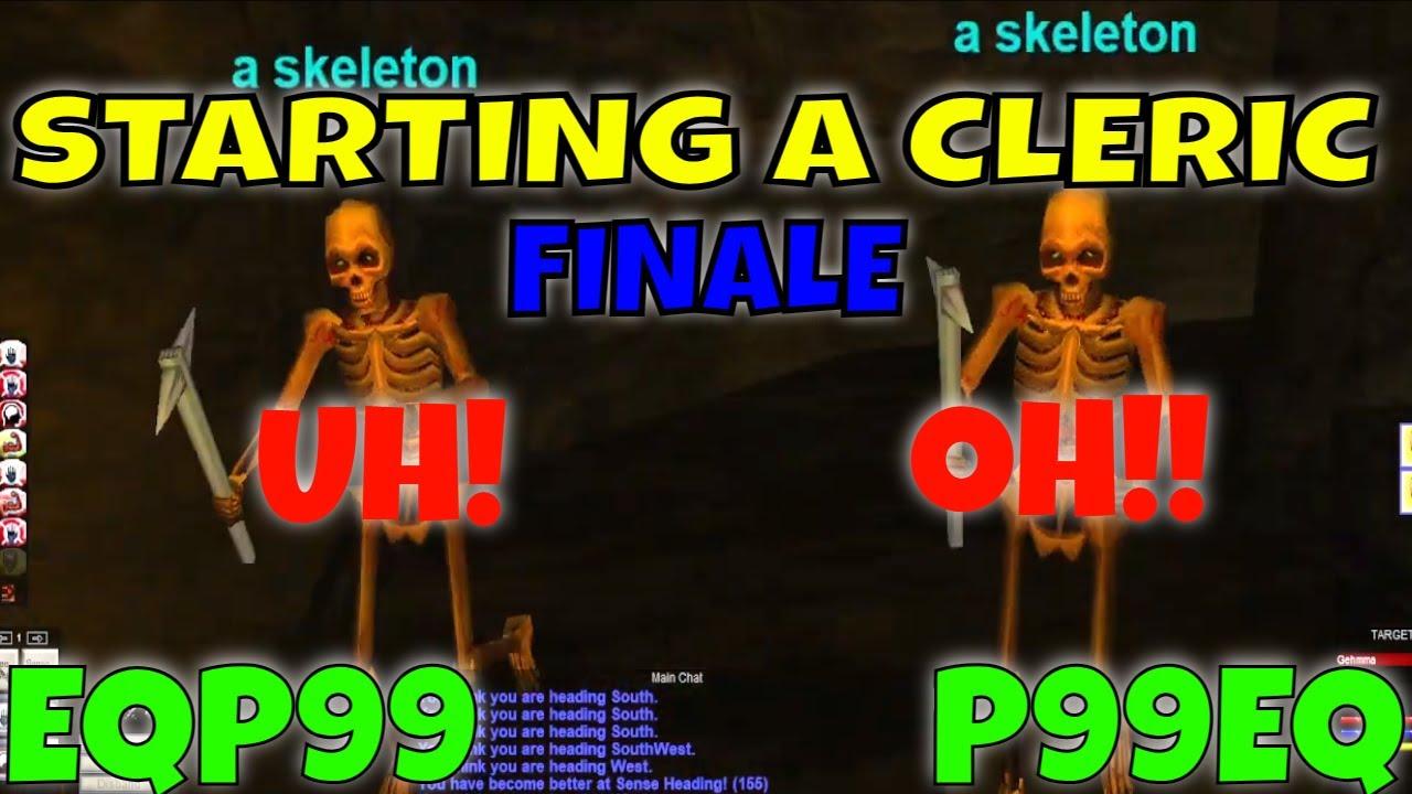 EverQuest Project 1999 Starting a Cleric Part 5! / EQ P99 ding level 5 spells then horrific