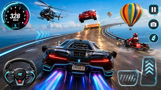 Crazy Speed🔥 Car Racing 🏎️💨 Sky Ramp Stunts💥 That Will Shock You! Car stunt.car racing. screenshot 4