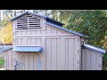 Large Plastic Snap Lock Chicken Coop Review - Easy to clean chicken coop