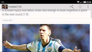 "Barcelona World News" android app review screenshot 1