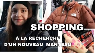 JOURNEE SHOPPING - A LA RECHERCHE D'UN NOUVEAU MANTEAU