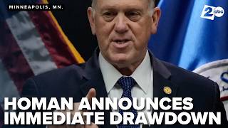 Tom Homan orders immediate drawdown of 700 officers from Minnesota amid increased tension