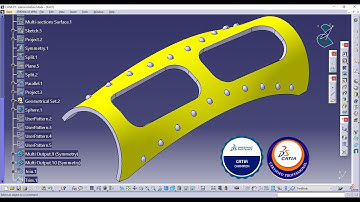 How to create a mechanical part using CATIA Generative Shape Design 153 Handle Grip