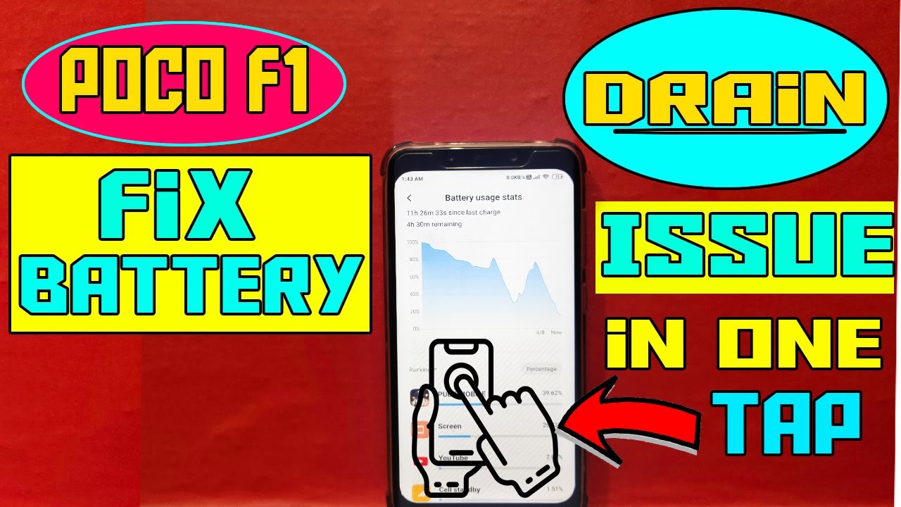 HOW TO FIX BATTERY DRAIN ISSUE IN POCO F1 | HOW TO SLOVE BATTERY DRAIN PROBLEM ON POCO F1 CONQUEROR