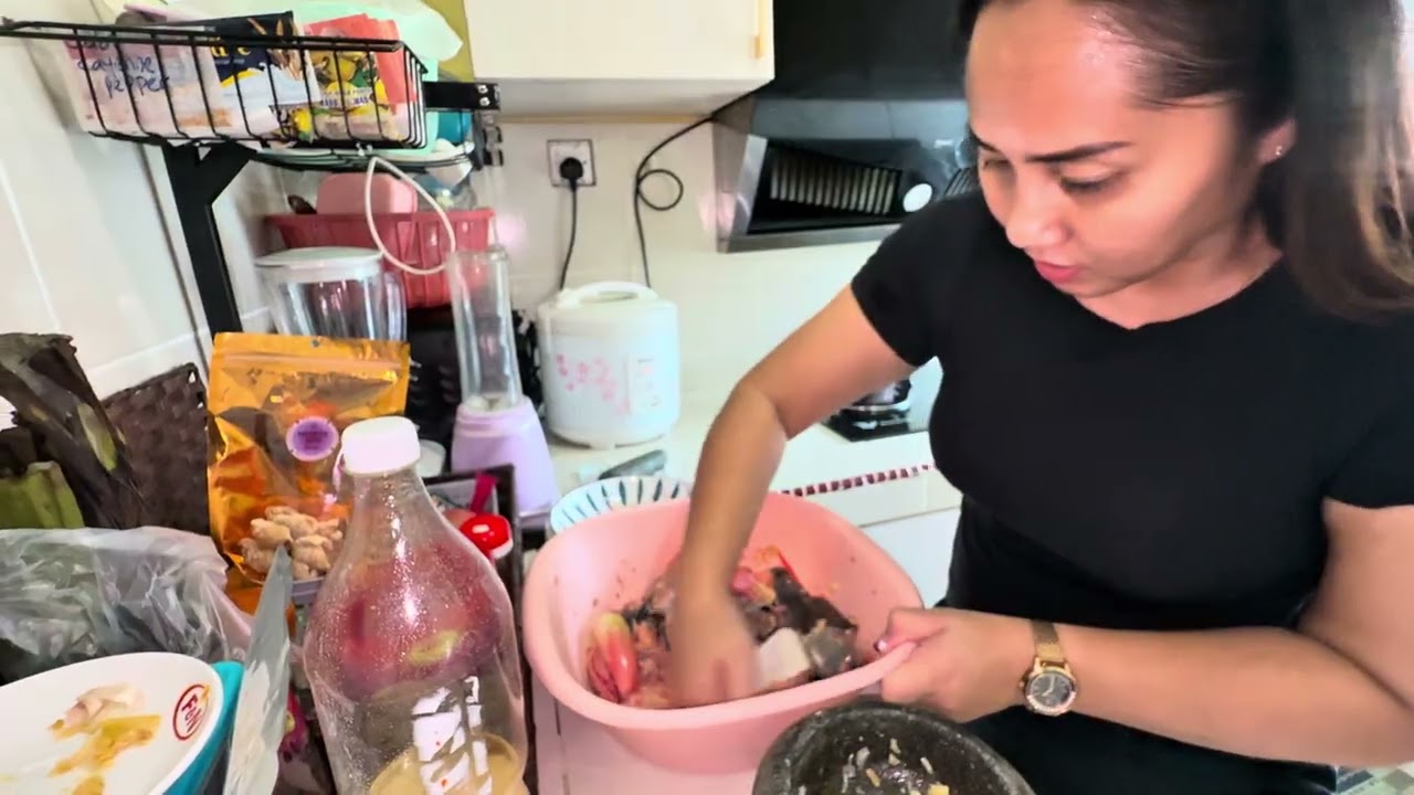 BANYAK LAUK IBUK BAJIK MASAK | KELUARGA  DATANG BERZIARAH