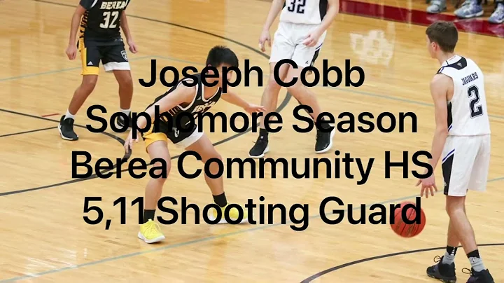 Joseph Cobb Soph Season Highlights