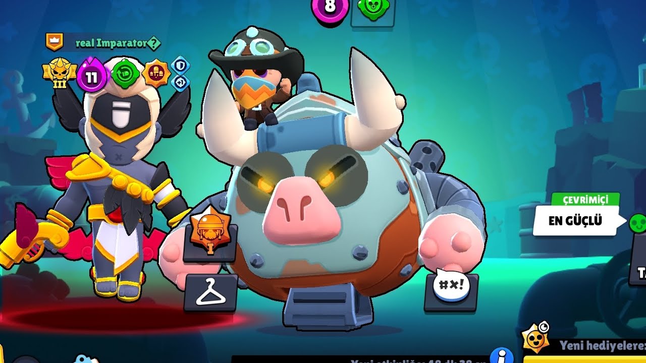 Rodeo Hank RODEO HANK 49 ELMAS 🤯🐃 #brawlstars - YouTube