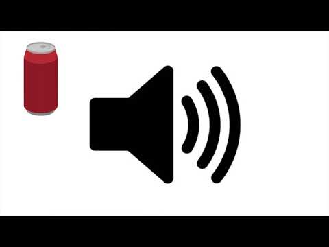 Cola can opened - sound effect - for edit  