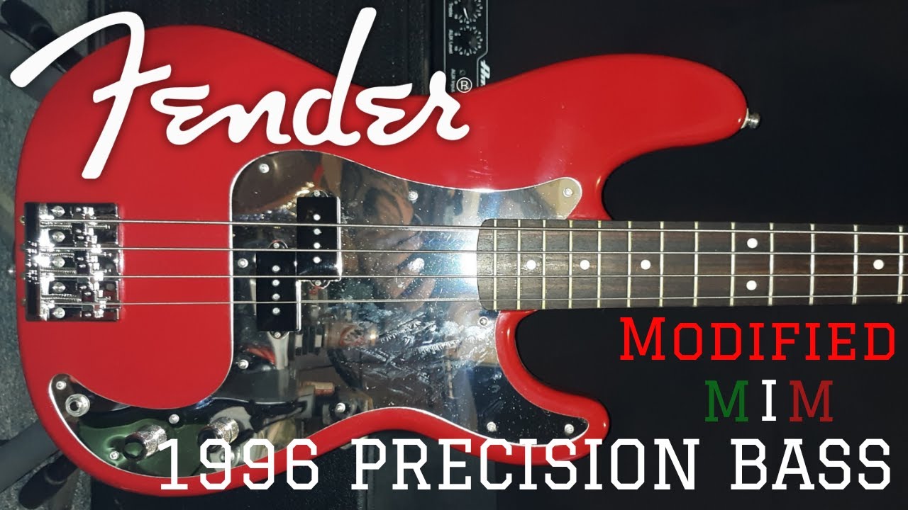 Fender MIM Precision Bass 1996 - YouTube
