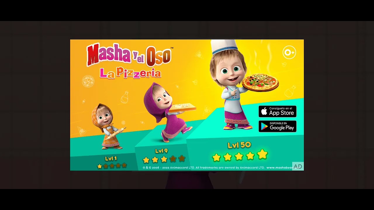 Masha y el oso ♥️❤️