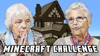 MINECRAFT CHALLENGE | Oma baut ein Haus! | Senioren Zocken!!! screenshot 2