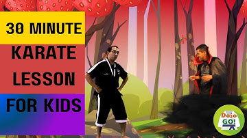 30 Minute Karate Lesson For Kids | Count Strawberry Rematch!