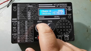 MetaMorserino CW Machine Arduino