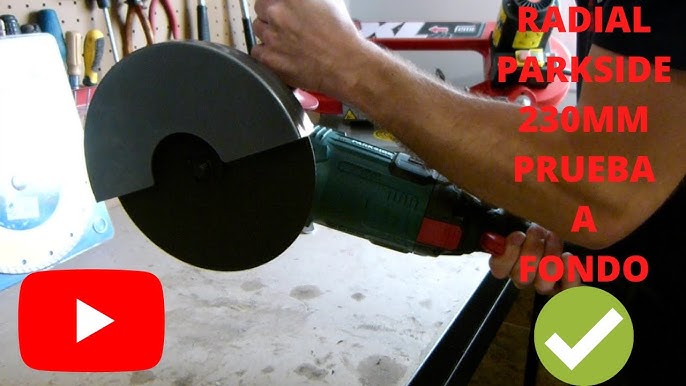 PARKSIDE PWS 230 D4 [ Angle Grinder 2000w ] - YouTube