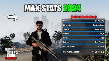 How to Max Out Stats in GTA 5 Online in 2024 (BEST METHODS)