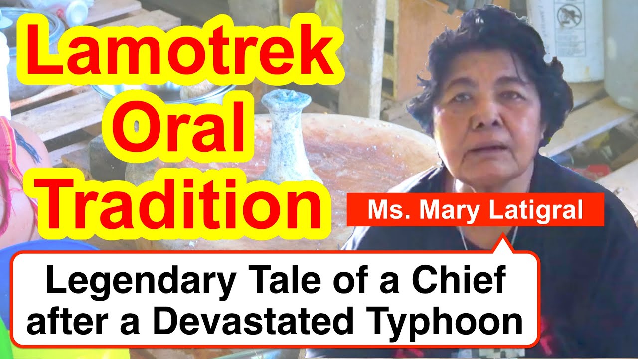 Legendary Tale of a Chief after a Devastated Typhoon, Lamotrek