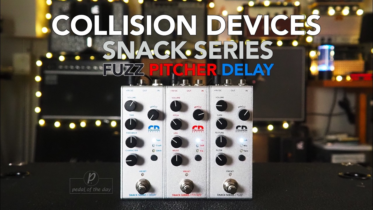 Collision Devices // Snack Series Fuzz Pitcher Delay (Demo) - YouTube